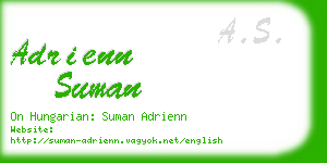 adrienn suman business card